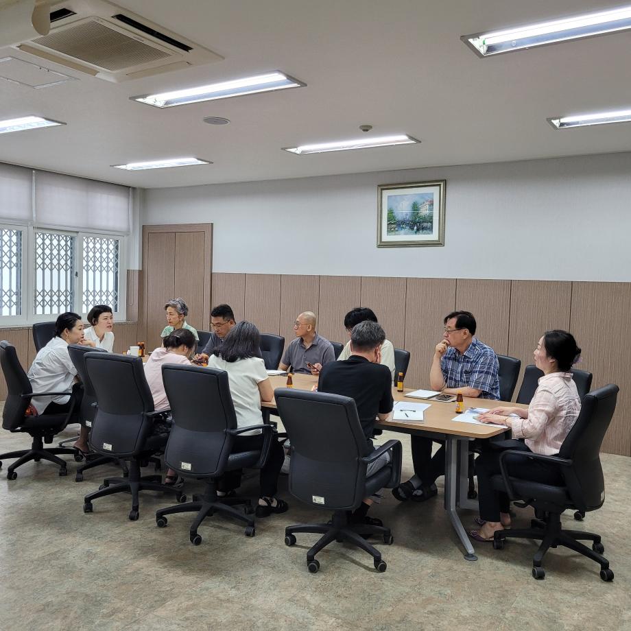 2학기 개강 학부/과장 회의 개최